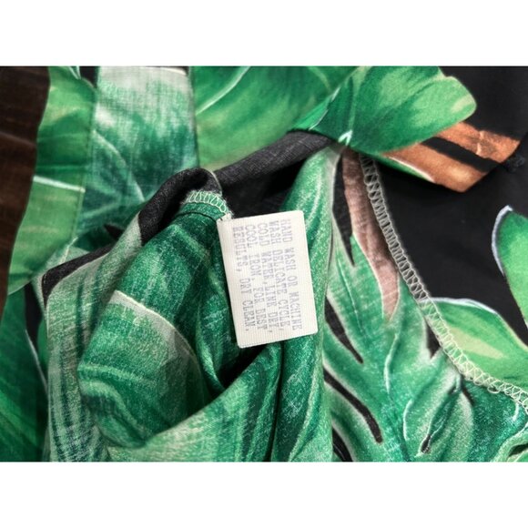 Tori Richard Mens Hawaiian Shirt Cocktail Tropical Leaf Print Size S - Picture 9 of 11